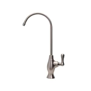 Ceramic Disc Single-Handle Beverage Faucet Coke Bottle Shaped Lead Free Non-Air Gap in Brushed Nickel