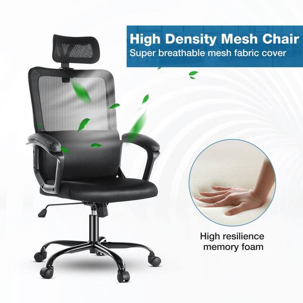 High Back Mesh Office Chair with Mesh Fabric Seat , #FF-0033-14