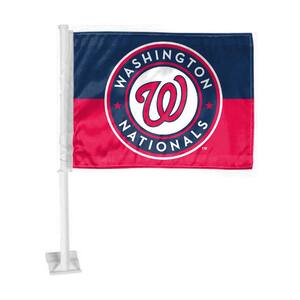 MLB - Washington Nationals Car Flag Large 1-Piece 11 in. x 14 in.
