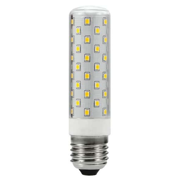 75-Watt Equivalent T10 Medium Base Specialty LED Dimmable Light Bulb 3000K Warm White (4-Pack)
