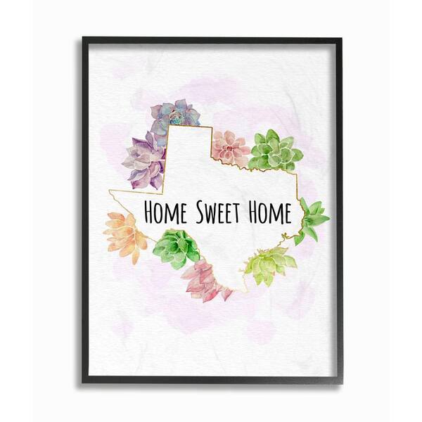 The Stupell Home Decor Collection 16 In X 20 In Texas State Home Sweet Home Succulent Watercolor Vignette By Ziwei Li Framed Wall Art Cw 1534 Fr 16x20 The Home Depot Bathroom gallery bathroom stand amber interiors design sweet home cool walls bathroom art decor house design inspiration wall. 16 in x 20 in texas state home sweet home succulent watercolor vignette by ziwei li framed wall art