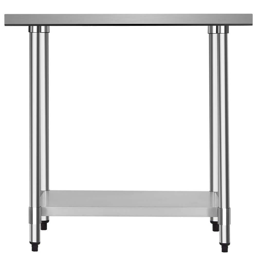 36" x 24" Stainless Steel Commercial Utility Prep Table