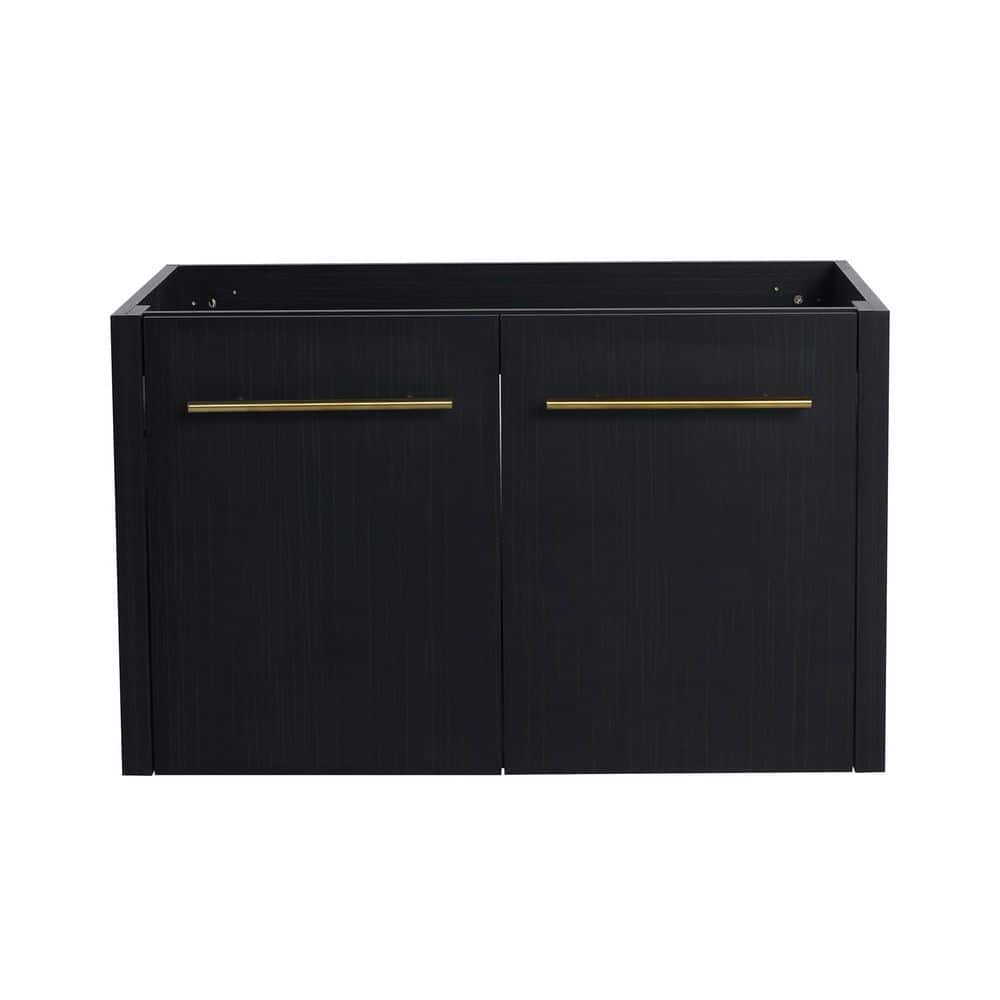 29.13 in. Bath Vanity Cabinet without Top in Black Chestnut Unassembled price history on PriceWatchPro