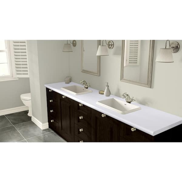 4 ft. x 12 ft. Laminate Sheet in White with Matte Finish