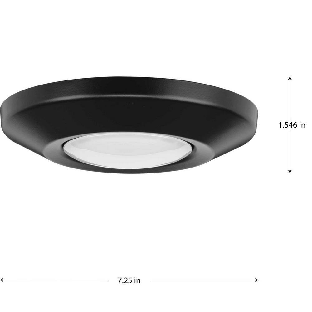 Black Aluminum LED Adjustable Eyeball Downlight for Indoor/Outdoor