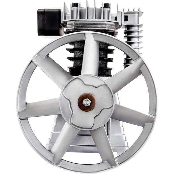 Air Compressor Pump, 3HP 11.8CFM, Industrial Compressor Head Pump Motor, 1300RPM High-Seped Twin Cylinder Aluminum Pump
