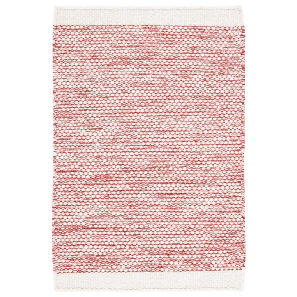 Natura 3 ft. x 5 ft. Red/Ivory Border Two-Toned Area Rug price history on PriceWatchPro