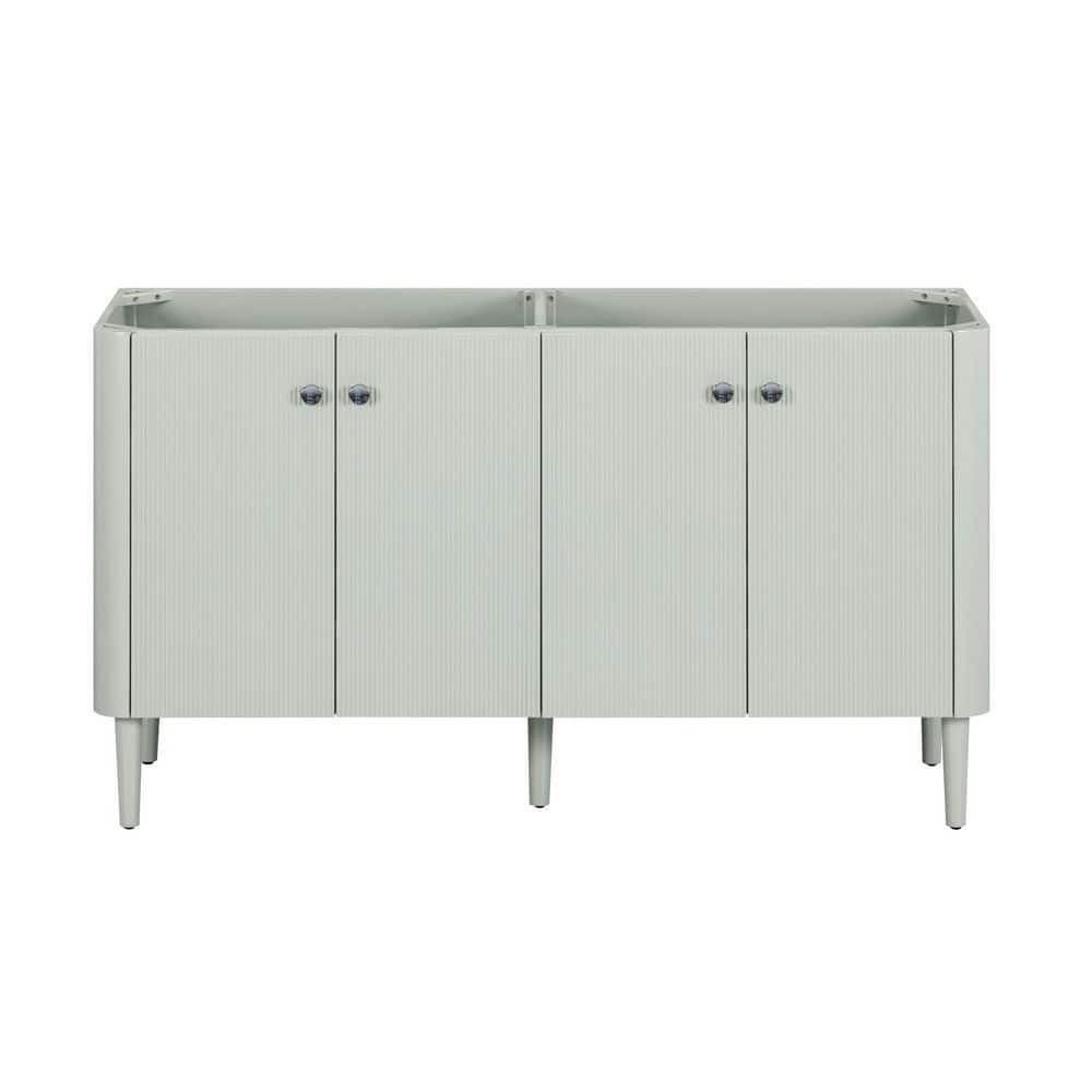 Haley 60 in. Bath Vanity Cabinet without Top in Soft Sage Assembled price history on PriceWatchPro