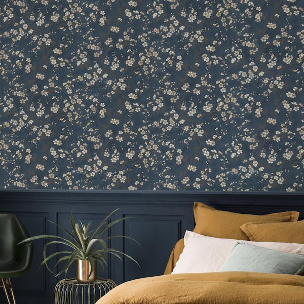 Tsubomi Blue Cherry Blossom Wallpaper Sample