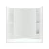 STERLING Accord 36 in. x 60 in. x 75-3/4 in. Shower Kit in White ...