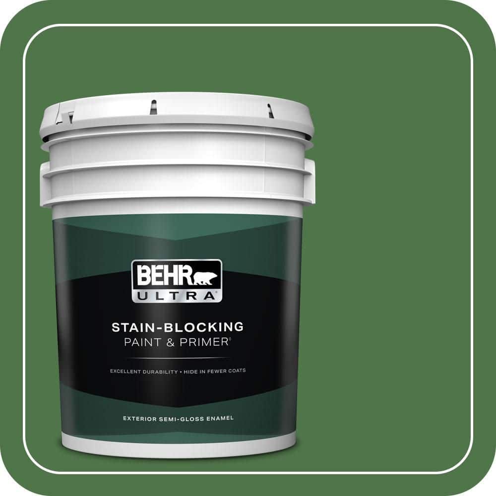 5 gal. #MQ4-49 Emerald Forest Semi-Gloss Enamel Exterior Paint & Primer price history on PriceWatchPro