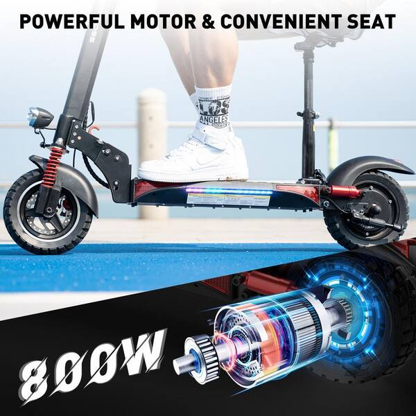 EVERCROSS 10 in. H9 Electric Scooter: Adult Model, 800-Watt Motor