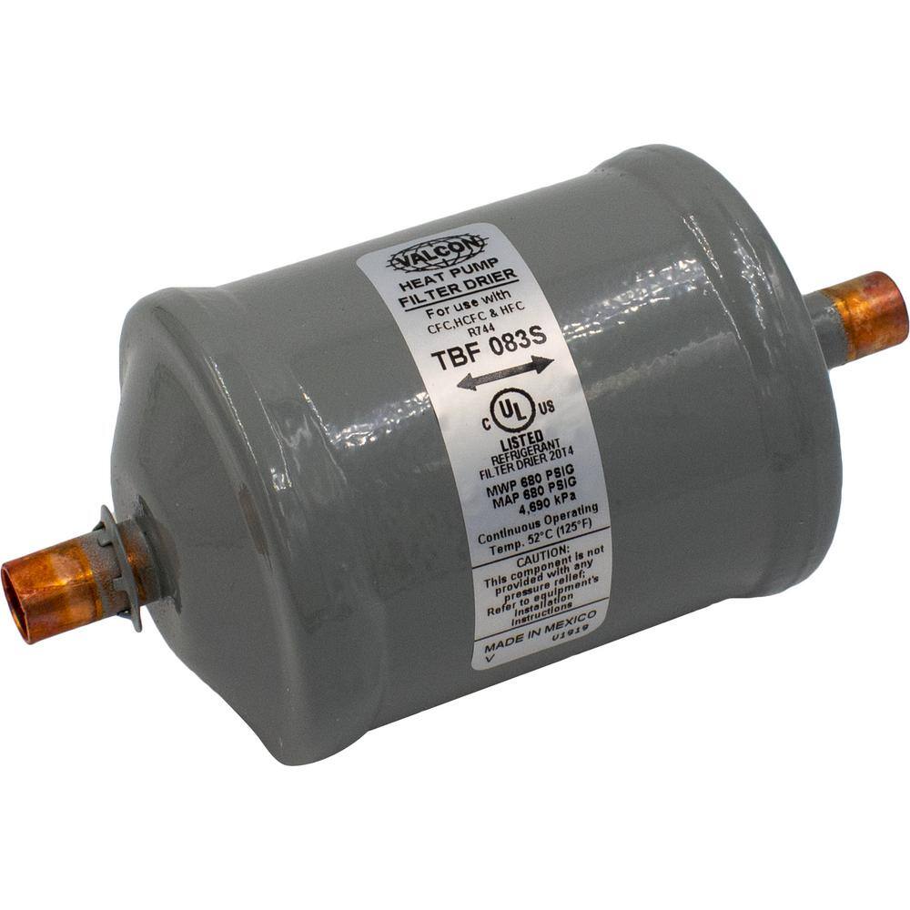 White Rodgers 3/8" Bi-Flow Filter Drier For Heat Pump And AC Systems (TBF163S)