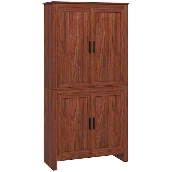 Brown 64 in. H Storage Cabinet