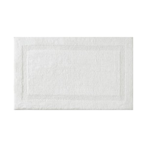 Peniston 24 in. x 40 in. White Solid Cotton Runner Rug