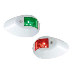 LED Side Lights with White Polymer Base