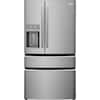 Frigidaire Gallery 36 in. 22 cu. ft. Counter-Depth 4-Door French Door Refrigerator in Smudge-Proof Stainless Steel GRMC2273CF