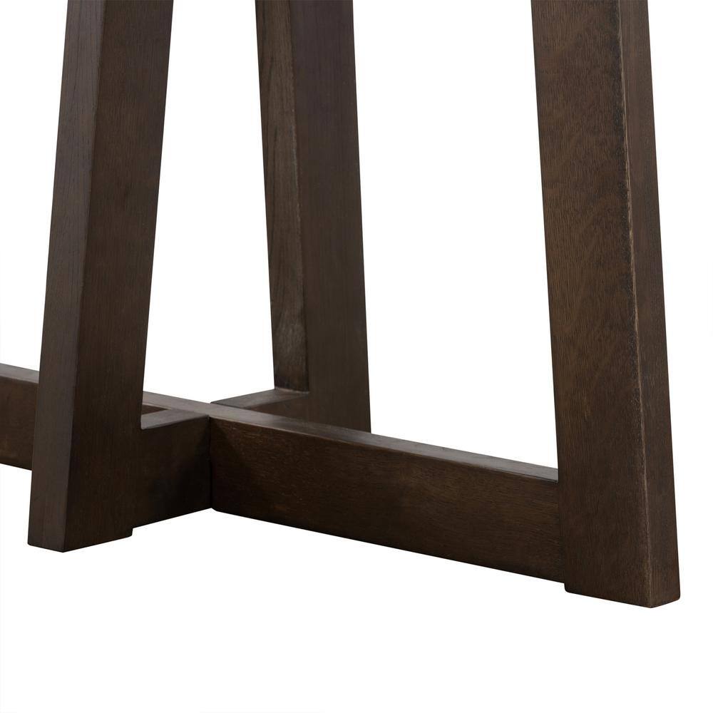 Elodie Gray Concrete and Oak Console Table
