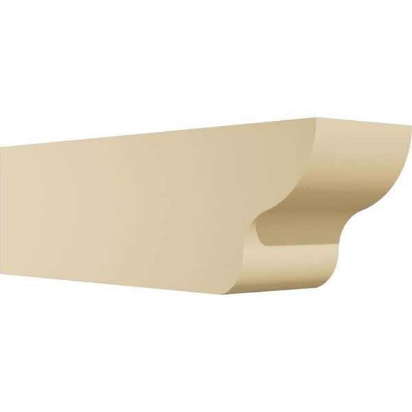 Ekena Millwork Standard Greensboro 5 in. W x 6 in. H x 20 in. D Signature Urethane Rafter Tail Outlooker