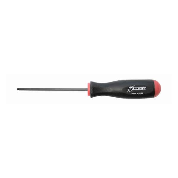 Bondhus 5.0 mm x 4.3 in. Ball End Hex Drive Screwdriver with ProGuard Finish (2-Pack)