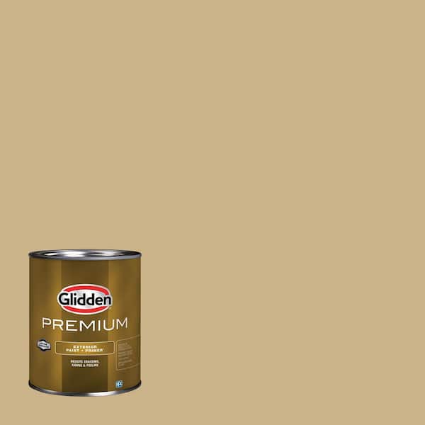 Glidden Premium 1 qt. PPG1093-4 Somber Flat Exterior Latex Paint