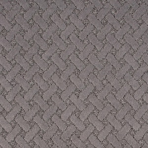 Ashridge Cove Stoney Gray 37 oz. Polyester Patterned Installed Carpet