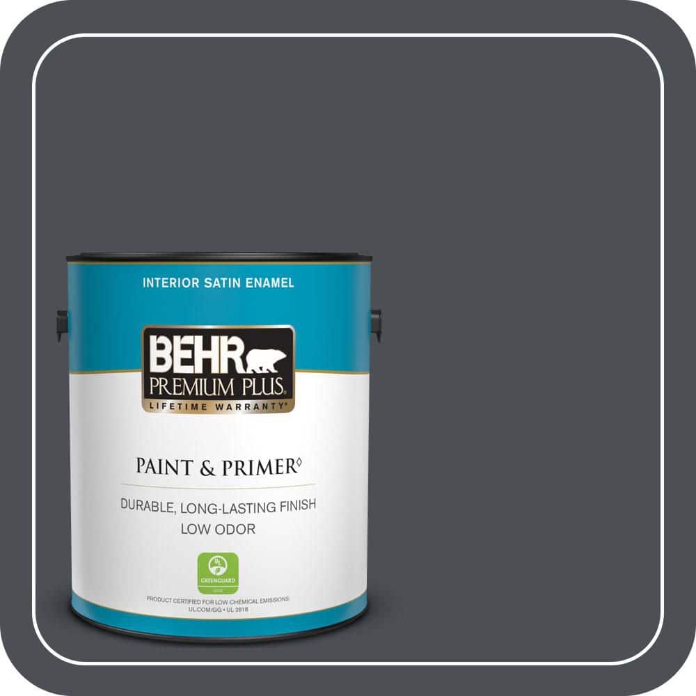 1 gal. #750F-6 Sled Satin Enamel Low Odor Interior Paint & Primer price history on PriceWatchPro