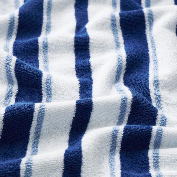 Striped linen bath towel, Pure linen towel, Travelling linen