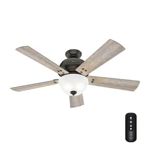 Highdale 52 in. LED Indoor Noble Bronze Ceiling Fan with Light and Remote Control