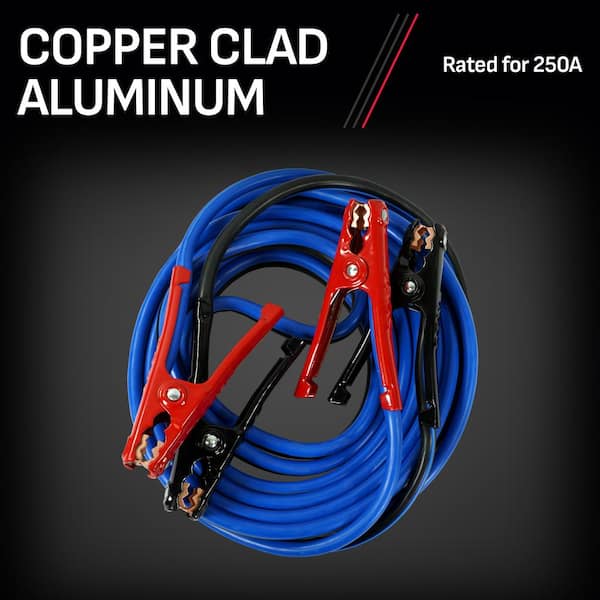 Schumacher Electric Automotive 4-Gauge, 20-Foot Heavy-Duty Jumper