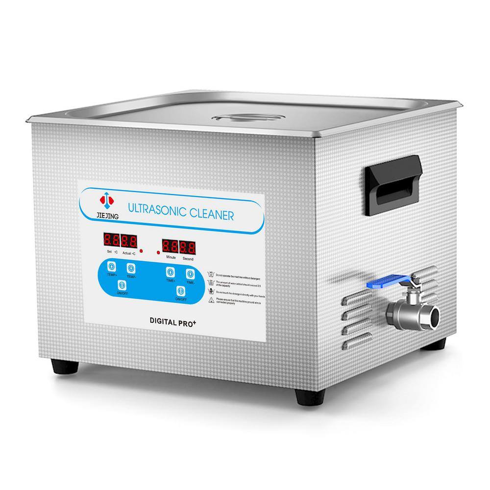 15L Jewelry Cleaner Ultrasonic Machine, Ultrasonic Cleaner with Timer