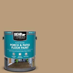 1 gal. #PFC-28 Desert Sandstone Gloss Enamel Interior/Exterior Porch and Patio Floor Paint