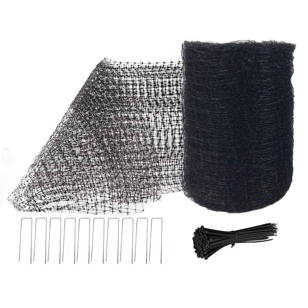 82 in. Polypropylene Garden Fence, Deer Fence Netting for Plants, Fruit and Other Animals, Black price history on PriceWatchPro