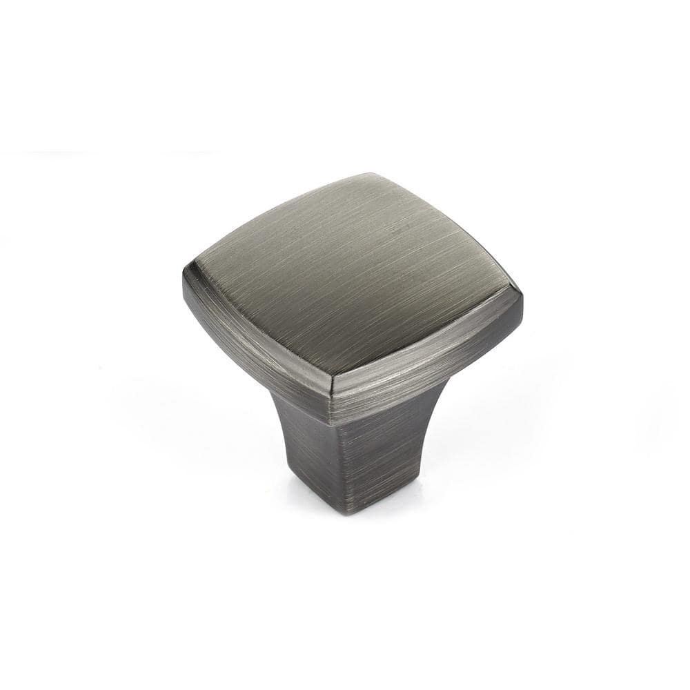 Prévost Collection 1-1/4 in. (32 mm) Traditional Antique Nickel Square Cabinet Knob price history on PriceWatchPro