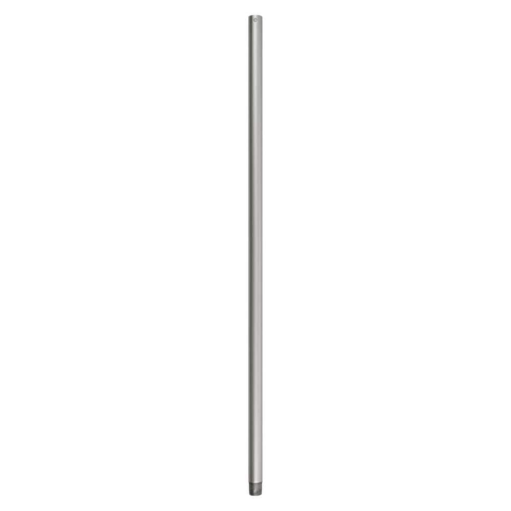 36-Inch Satin Steel Ceiling Fan Downrod