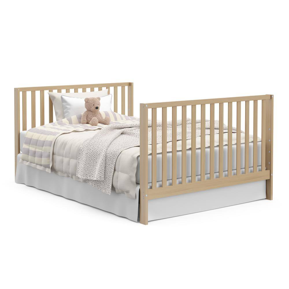 Driftwood 5-in-1 Convertible Crib with Playhouse Design