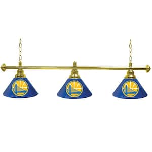 NBA 3-Light Golden State Warriors Billiard Lamp