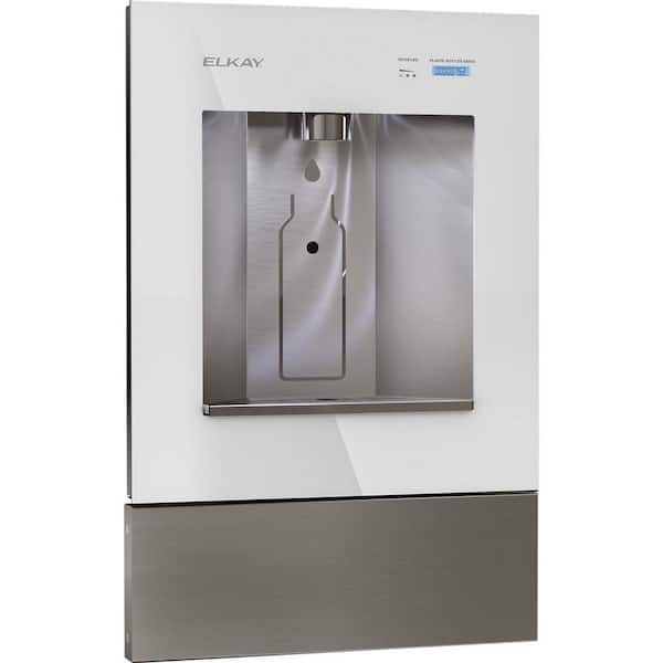 Elkay Elkay EZH2O Liv Built-in Filtered Drinking Fountain with Water Dispenser Non-refrigerated, Aspen White