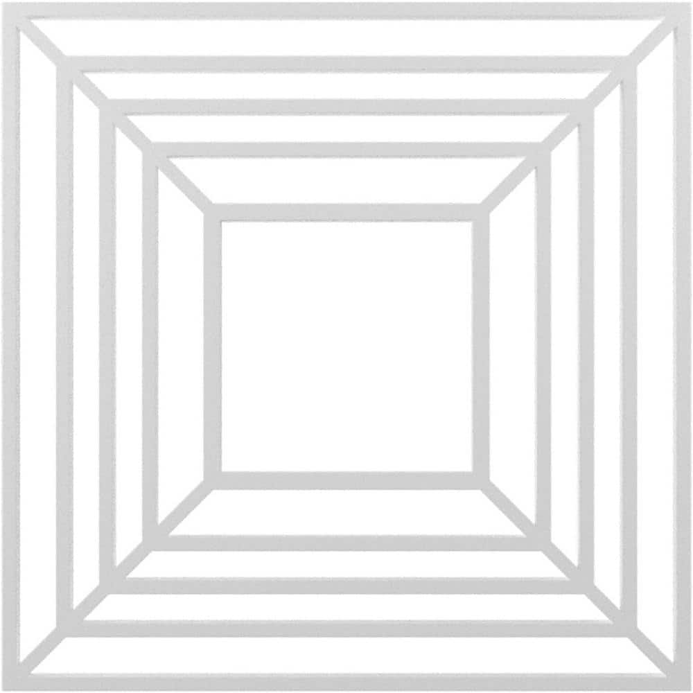 1 in. x 32 in. x 32 in. Raven Architectural Grade PVC Pierced Ceiling Medallion price history on PriceWatchPro
