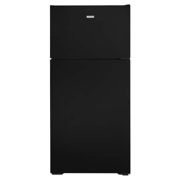 Hotpoint 15.6 cu. ft. Top Freezer Refrigerator in Black