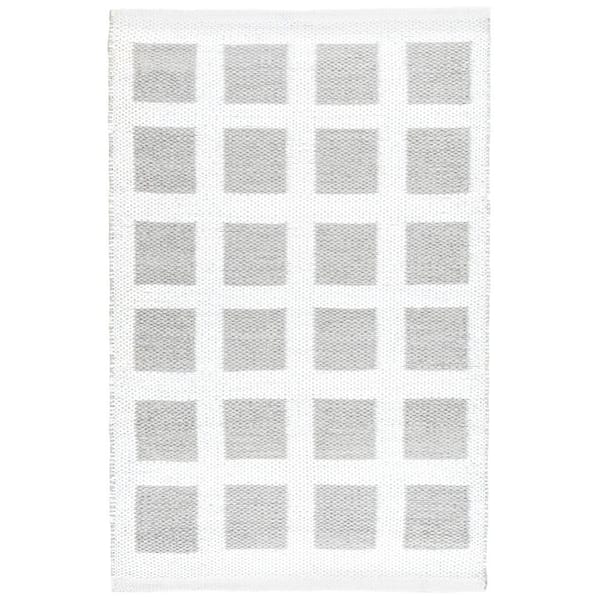 Paver Handwoven Grey 3 ft. x 8 ft. Outdoor Runner Rug