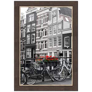 Lined Bronze Picture Frame Opening Size 24 x 36 in.