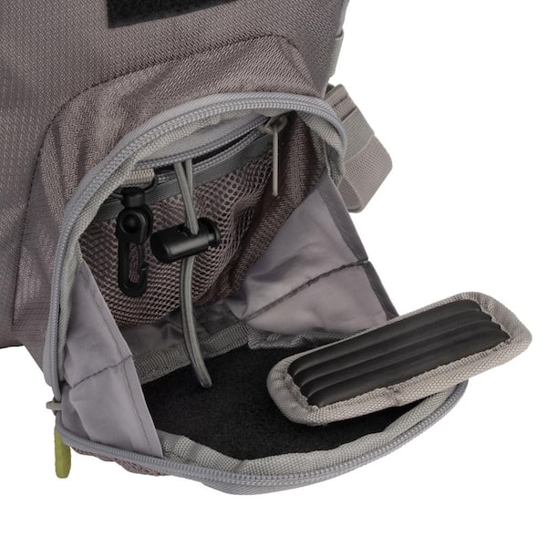 Allen Company Fall River Fly Fishing Chest Pack - Gray