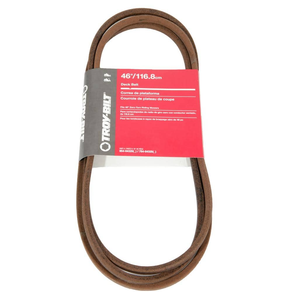 Troy-Bilt Original Equipment Deck Drive Belt for Select 46 in. Zero ...