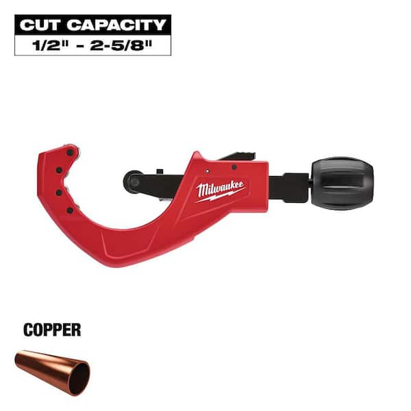 Milwaukee 2-1/2 in. Quick Adjust Copper Tubing Cutter