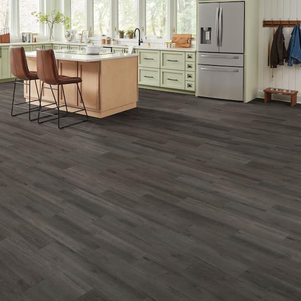 Brooks Oak 30 MIL x 8.7 in. W x 48 in. L Click Lock Waterproof Luxury Vinyl Plank Flooring (20.1 sqft/case)