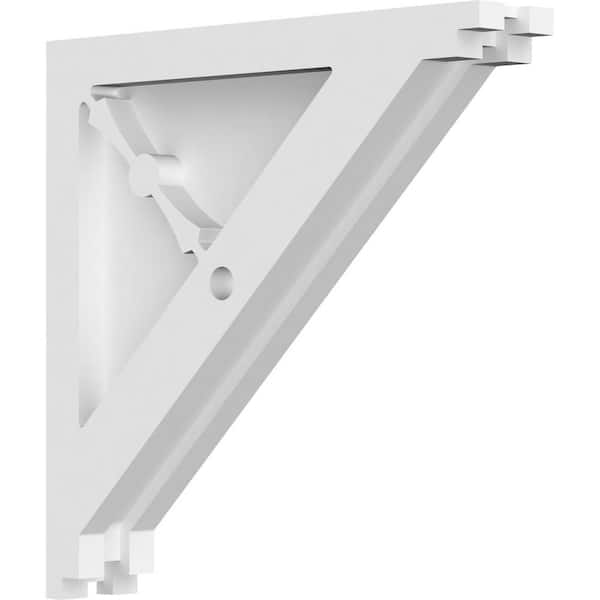 Ekena Millwork 1-7/8 in. x 10 in. x 10 in. PVC Artisan Corbel
