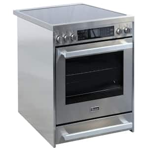 30 in. 5-Element Electric Range with Bake, Convection, Broil and Steam Clean in Stainless Steel