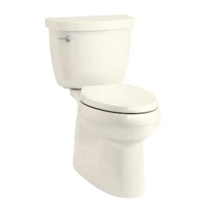 Cimarron Comfort Height 2-Piece 1.28 GPF Single Flush Elongated Toilet in Biscuit