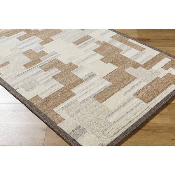 2 ft. x 3 ft. Beige/White/Gray La Puna LPN-2304 Handmade Area Rug